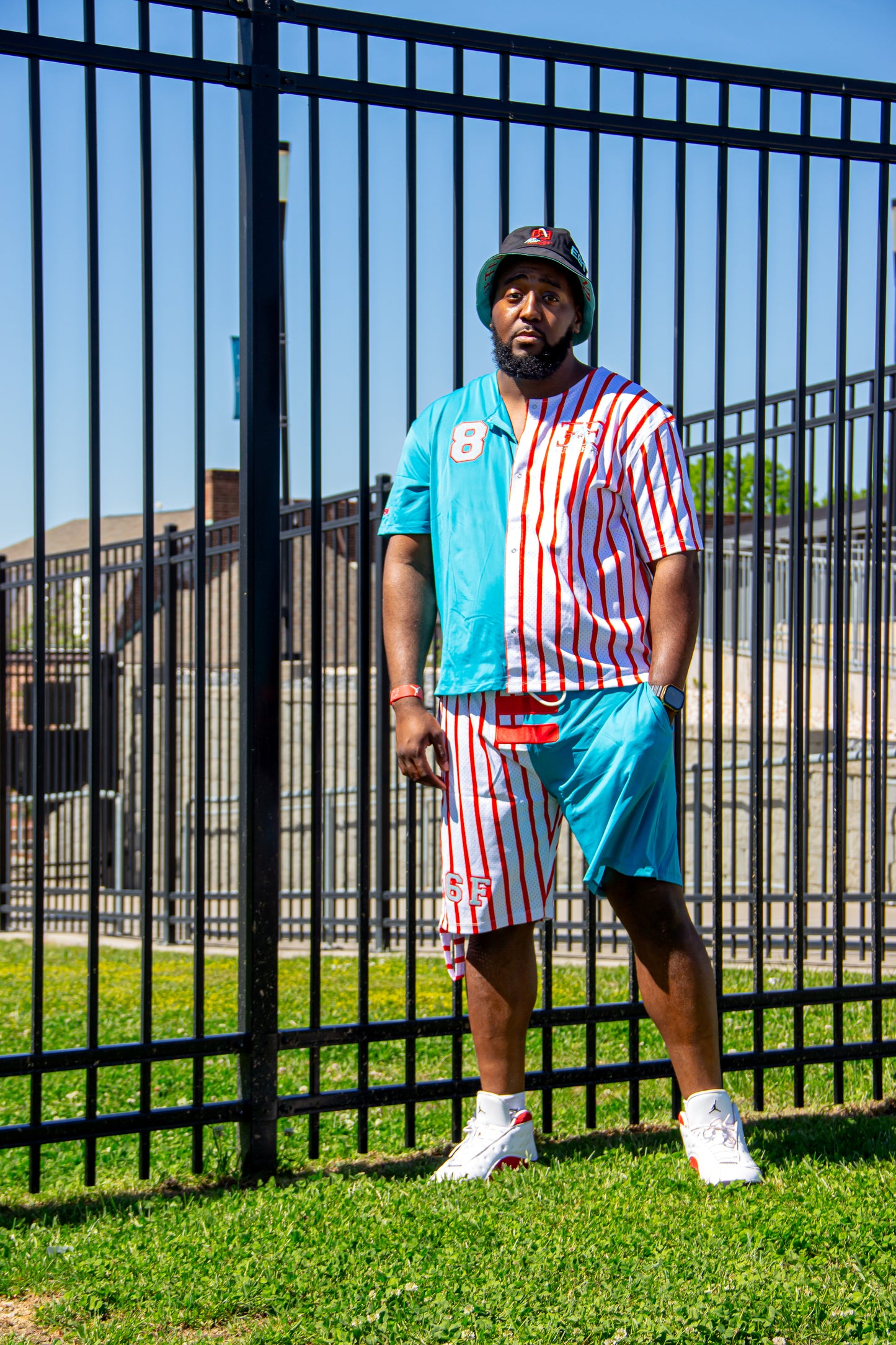 Pinstripe Baseball Jersey AEB “GameTime” Jersey