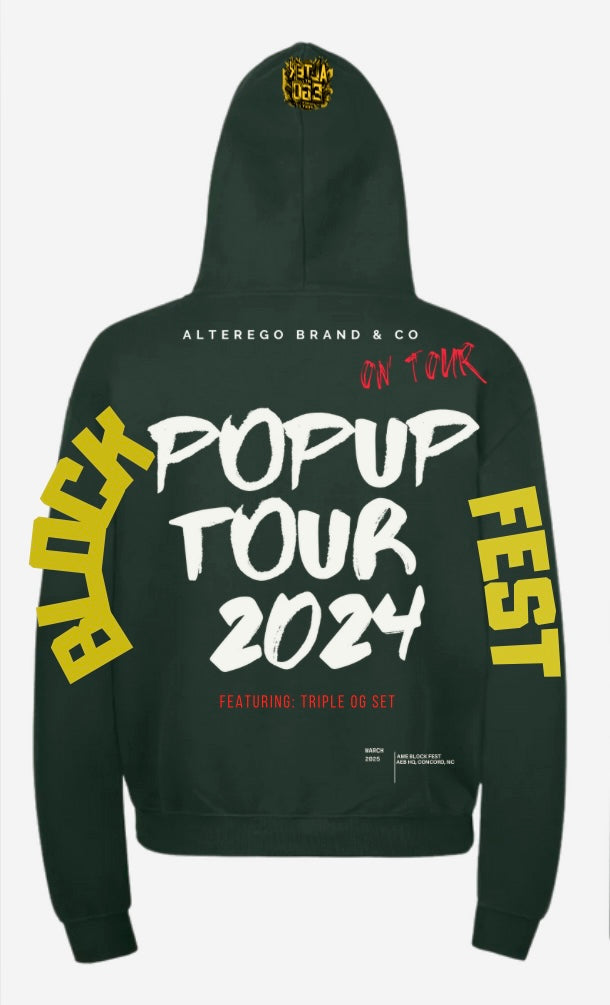 AME BLOCKFEST COLLECTION — “PopUp Tour” Hoodie