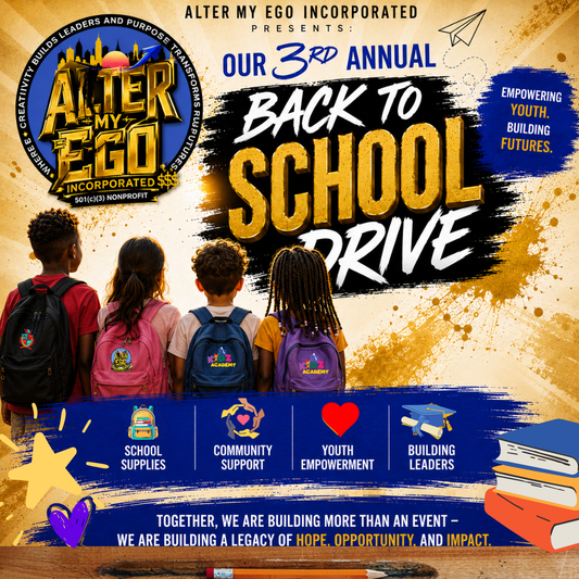 A New Chapter Begins: Our 3rd Annual Back 2 School Drive
